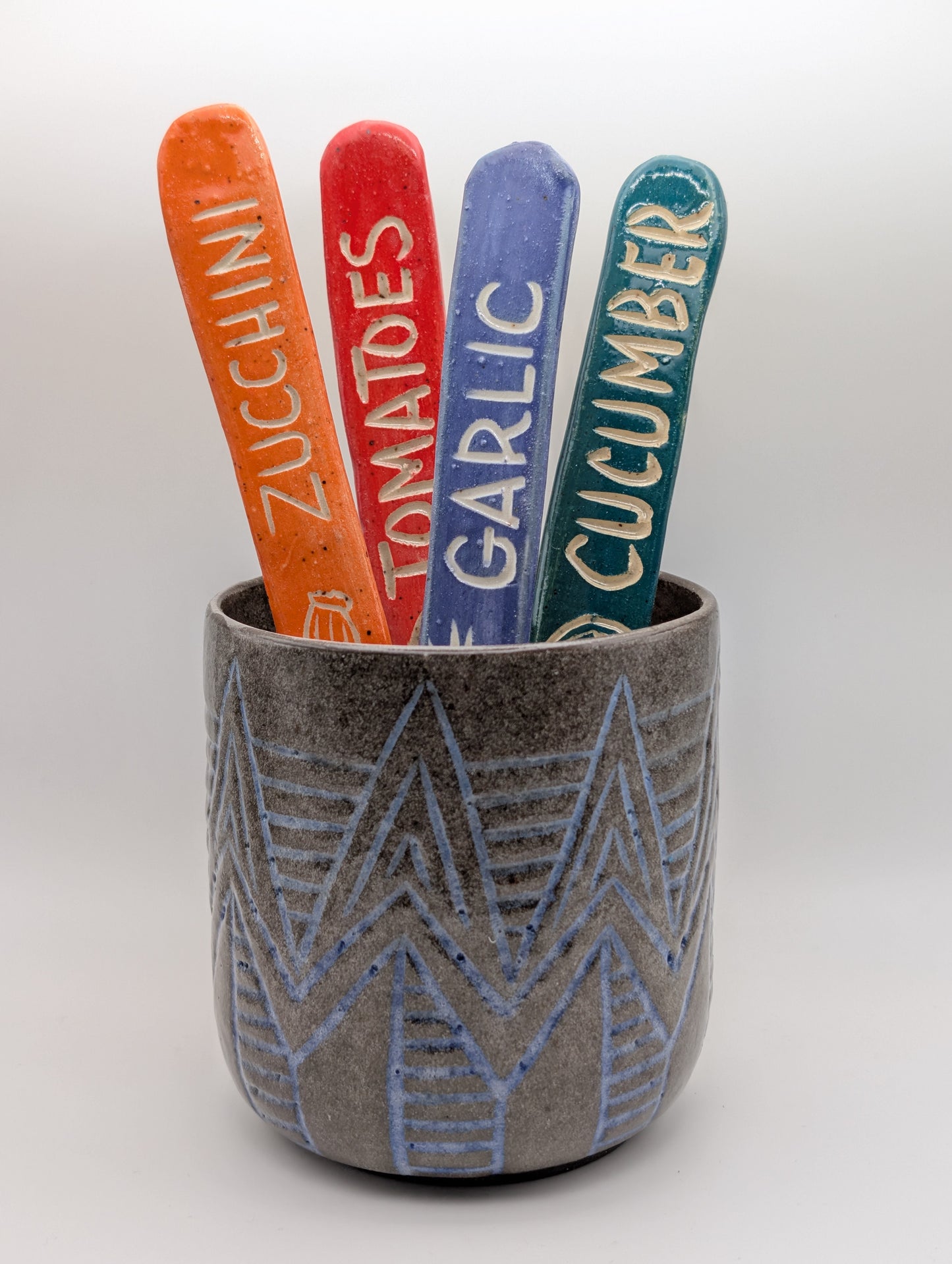 Garden Markers - Fruit & Veggies